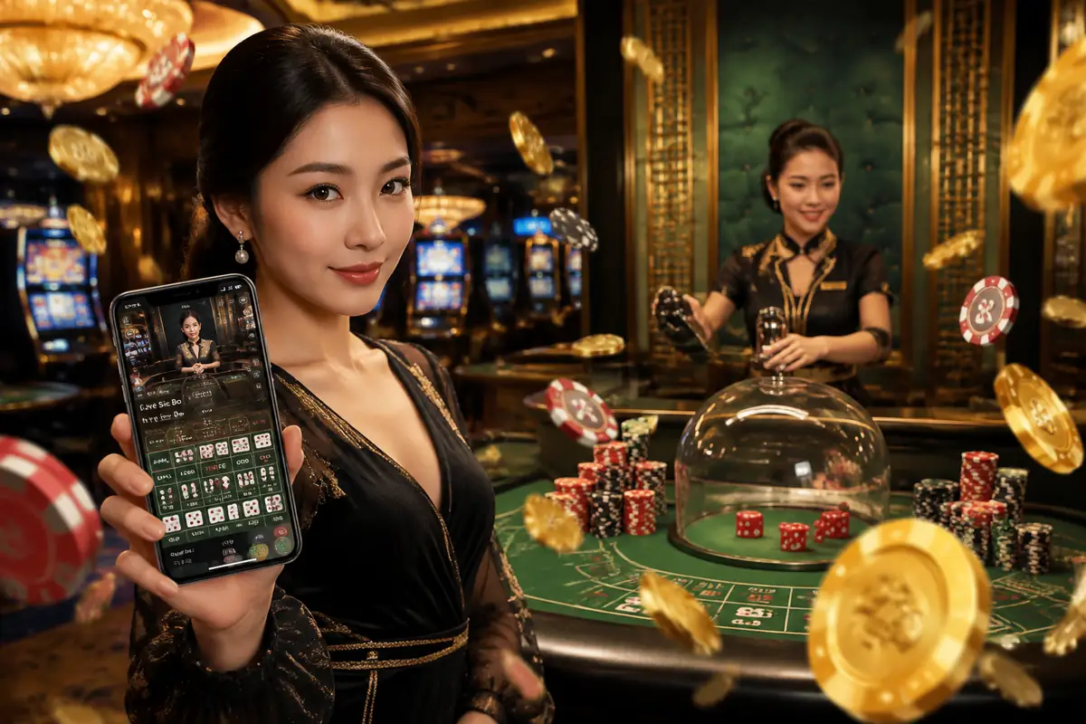 telur44 Casino meja baccarat dealer langsung